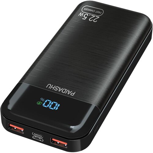 Kalanka-Batterie Externe, 22.5w 27000mah Power Bank, Batterie Portable Usb C Input & Output Pd3.0 Qc4.0 Charge Rapide Powerbank Compatible Avec Smartphone, Tablettes (P38s)