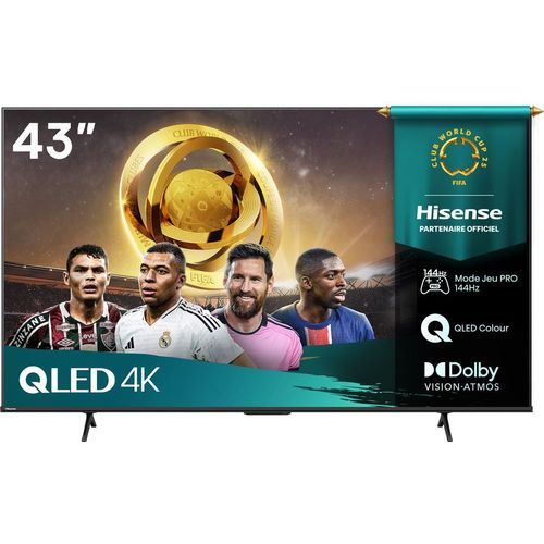 TV QLED Hisense 4K UHD 43E79Q Pro 108 cm 2025