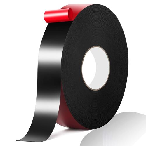 Ruban adhésif double face extra fort 5Mètres x 30mm Ruban adhésif double face Pour mur et rayures,voiture,bureau