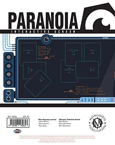 Paranoia Interactive Screen