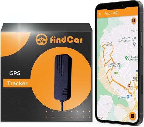 Kal-Gps Tracker -Localisateur Pour Voiture Ou Moto | Localisation En Temps Réel | Alertes De Vitesse | Antivol | Installation Simple (2g)