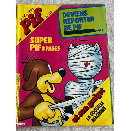 Pif Gadget N 777  Deviens Reporters De  Pif