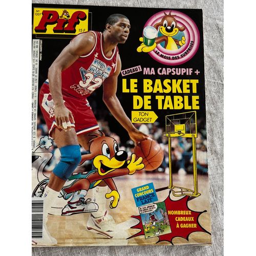 Pif Gadget N 1207 Le Basket De Table