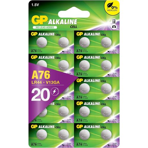 lbgwp60-Piles Lr44 Bouton - Ag13 - Lot De 20 | Extra | Batteries Alcalines Lr 44 A76 - Longue Durée Et Haute Performance