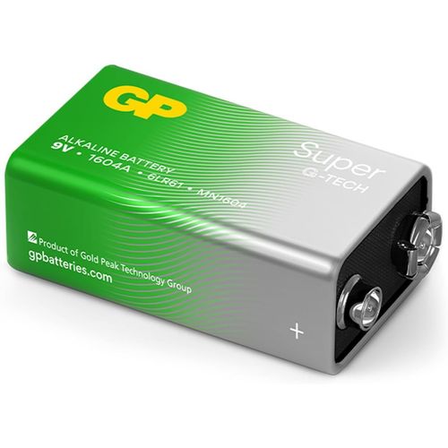 lbgwp60-Batterie Super Alcaline 9 V 6Lr61 9 V, Avec Haute Densité D'Énergie, Nouvelle Technologie G-Tech Longlife, 1 Pièce