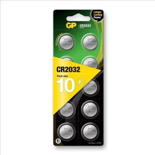 lbgwp60-Pile Bouton Cr 2032 Lithium Batteries 3 V 10 Pc(S)