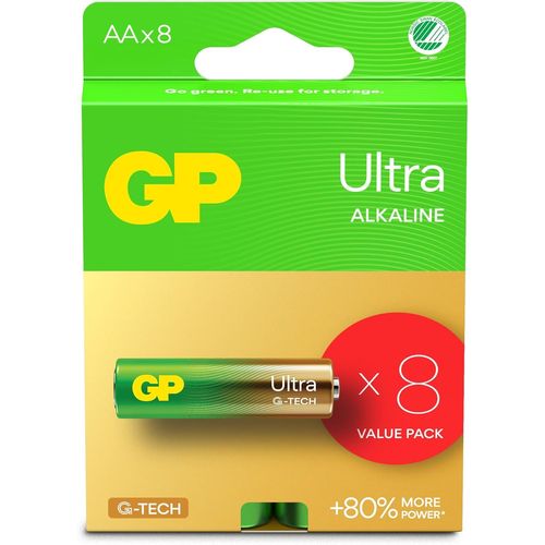 lbgwp60-Piles Aa - Lot De 8 | Ultra | Piles Stilo Aa Alcaline 1,5 V/Lr06 - Longue Durée De Vie