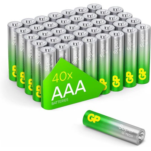 lbgwp60-Lot De 40 Piles Aaa Micro Lr03 1,5 V