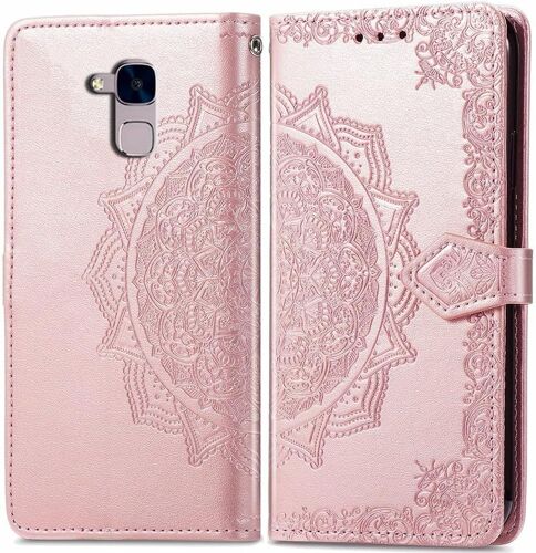 KAL-Coque Pour Huawei Honor 5C,Housse Cuir Pu Portefeuille Flip Case Cover Etui Pour Huawei Honor 5C,Magnétique Porte Carte Étui À Rabat Pochette