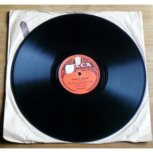 78t King Oliver's Creole Jazz Band : Mabel's Dream - Decca Mu60279