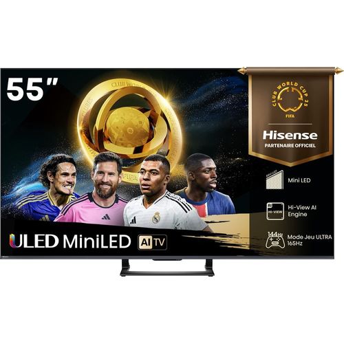 TV ULED MiniLed Hisense 4K UHD 55U79Q 139 cm 2025
