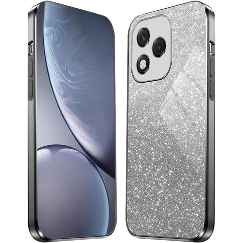 KAL-Coque Pour Huawei Honor 400 Lite 5G, Étui Antichoc Cadre Galvanisé Protecteur En Tpu Résistant Aux Chocs Housse Avec Brillant Autocollant. Bleu