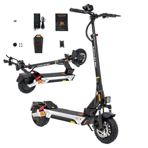 Trottinette Electrique Kukirin M4 Moteur 1000w Vitesse Maximale 45km/H Batterie 48v/18.2ah Autonomie Maximale 65km Charge Maximale 120kg Trottinette Électrique Pliable Adulte
