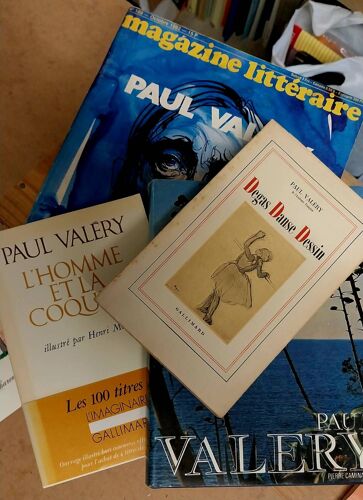 Paul Valéry , Sélection Quatre Ouvrages : Les Géants, L Homme Et La Coquille, Degas, Mag Littéraire