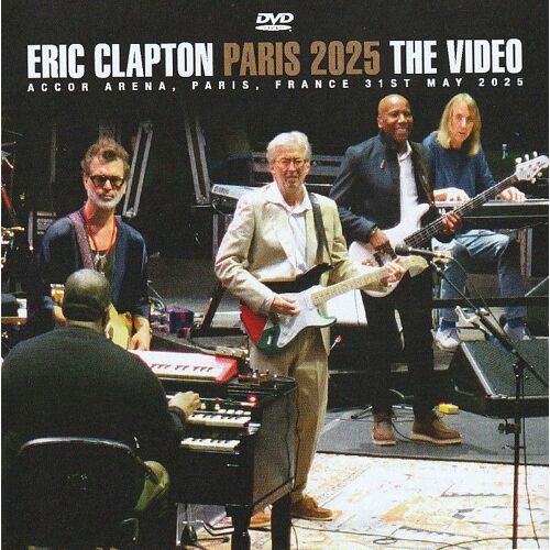 Dvd - Eric Clapton - Live Paris 2025