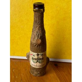 Mignonnette Liqueur De Poire - Ancienne Bouteille En Bois