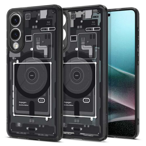 Spigen Coque Ultra Hybrid Zero One Magfit Samsung Galaxy S25 Edge Noir
