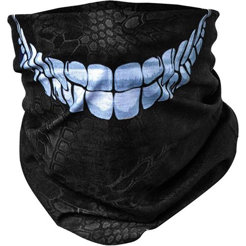 Sept-® Echarpe Multifonctionnelle Imprimée Avec Un Design Inhabituel - Cagoule De Haute Qualité Comme Tissu Chauffant Et Protecteur - Mouchoir, Écran Facial, Masque Facial - Différents Motifs