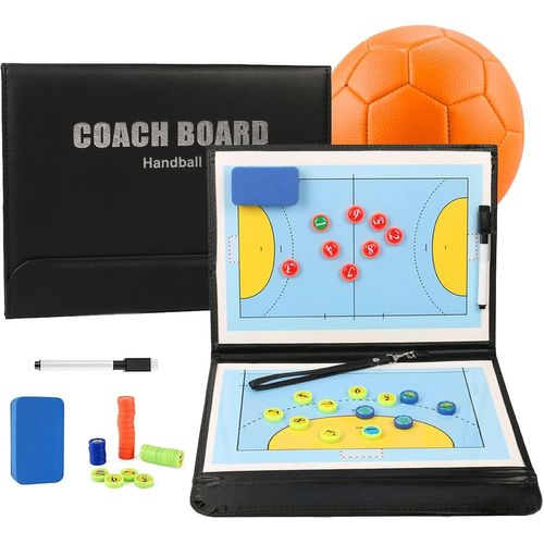 Tableau Tactique De Handball Magnétique Pour Entraîneur Pliable Professionnel Tableau Handball Coaching Avec Stylo Gomme Aimants Accessoires Pour Coach Entraînement Compétition Sports