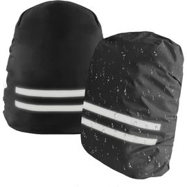 Eryi-2 Pièces Housse De Pluie Pour Sac À Dos Avec Bandes Réfléchissantes, Housse De Pluie Imperméable Pour Sac À Dos, Protection Sac À Dos Pluie, Pour Camping Randonnée Voyage Cyclisme