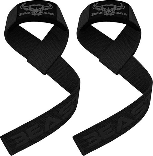 Gym Sangles D'haltérophilie Pour Fitness Sangle De Support De Poignet Rembourrée En Néoprène Pour Musculation,Entraînement,Sangle De Traction,Accessoires De Fitness Pour Hommes Et Femmes.[K345]