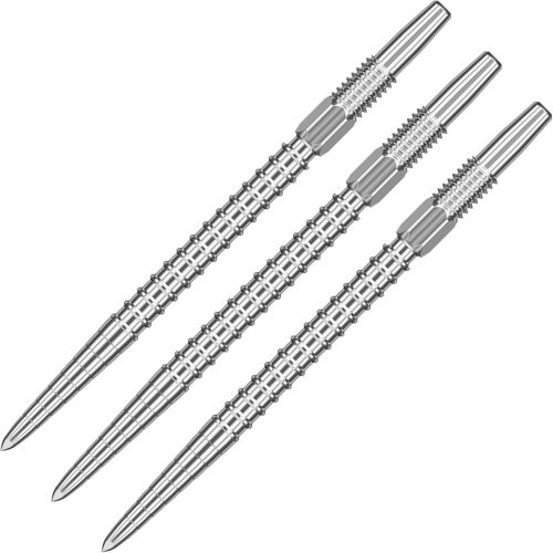 Swiss Point Dart Points,Chrono (3 Packs de Pointes) 26MM/30MM/35MM/40MM-Or/Argent/Noir|Changer de fléchette Points,Swiss Storm Points,Accessoires de fléchettes Professionnels.[B1592]
