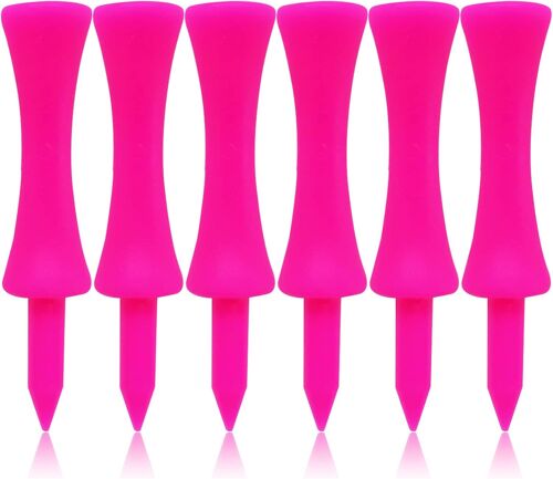 Tees De Golf Plastique Étape Down Outil Accessoire 60 Counts,6 Taille Tee 2 3/4,2 1/4,2,1 3/4,1 1/2,1 1/4 Pouce Durable Professionnel.[B1402]