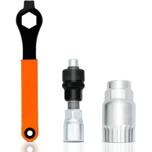 Extracteur De Manivelle De Vélo Et Outil De Pédalier Avec Clé De 16 Mm-Outil De Pédalier De Vélo-Clé Allen-Convient Pour Enlever La Manivelle De Vélo