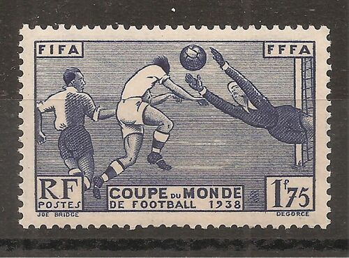 396 (1938) Coupe Du Monde De Football N** (Cote 35e) (7788)