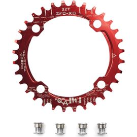 Bike Étroit Large Plateau De Pédalier 104 Bcd Forme Ronde Unique Chaîne Bague 32t 34t 36t 38t.[B420]