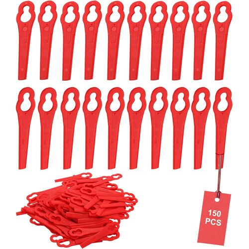Kal-Lot De 150 Lames De Rechange En Plastique Pour Coupe-Bordure