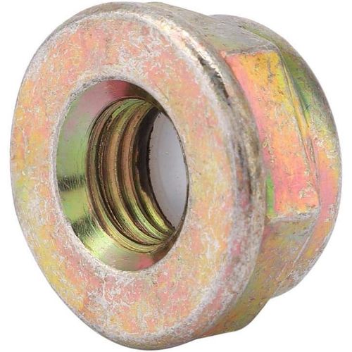 Écrou de lame de tondeuse,universel M10x1.25 Filetage à gauche Écrous de lame de rechange Débroussailleuse Accessoires de tondeuse Pièces de tondeuse à gazon M10x1.25 Écrou de filetage à gauche