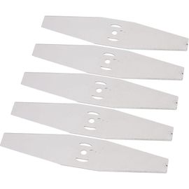 KAL-Lames De Rechange Pour Mangeur De Mauvaises Herbes, 5 Pièces, Lames De Débroussailleuse En Acier Robuste Pour Tondeuses À Gazon Électriques
