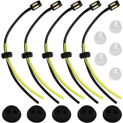 ChenQuanSarl-15Pcs Universel Filtre À Essence Kit Tuyaux Filtre D'Essence Avec Bouchon Et Poire DAmorçage Durite Essence Debroussailleuse Tuyau De Carburant Pour Débroussailleuse Pour Tronçonneuse
