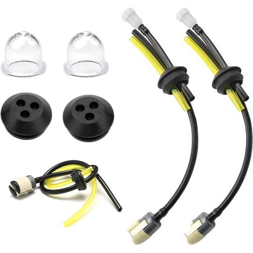 SUBZONAL-Tuyaux D'essence Avec Filtre,Universel Filtre à Essence kit,Tuyau de Carburant Pour Débroussailleuse,Durites D'essence de Tondeuses Avec Poire d Amorçage,Pour le Jardinage et L'agriculture,2