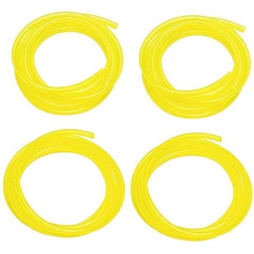Lot De 4 Tuyaux De Carburant De 1 M - 2,5 Mm Id X 5 Mm,3 Mm Id X 5 Mm - Tuyau De Carburant Pour Tronçonneuse,Débroussailleuse,Débroussailleuse,Débroussailleuse,Tondeuse À Gazon