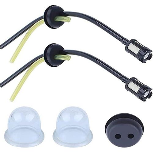 KAL-5Pcs Durite Essence Debroussailleuse Pieces Detachees Filtre Essence Pour Tondeuse Taille Haie Taille Bordure