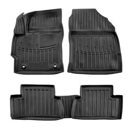 Scoutt | 3d Tapis De Sol En Caoutchouc Premium Compatible Avec Toyota Corolla Cross (Xg10) Depuis 2022