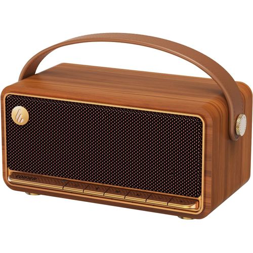 ChenQuanSarl-Mp330 - Enceinte Bluetooth Portable Audio Hi-Res, 40W Rms, Appairage Stéréo Double, Son 360°, 19H Autonomie, Bluetooth 6.0 & Multipoint, Design Compact Pour Intérieur/Extérieur - Marron