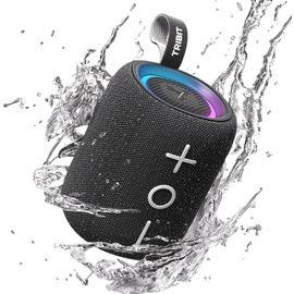 lbgwp60-Stormbox Mini+ Enceinte Bluetooth 12W, Son Surround 360°, 12H D'Autonomie, Bluetooth 5.4, Ipx7, Lumières Rgb, Eq, Appairage Tws, Support Aac/Sbc, Portable Pour La Maison/L'Extérieur/Le Voyage