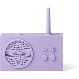 ChenQuanSarl-Tykho 3 Enceinte Bluetooth Portable Et Poste Radio Fm, Etanche Avec Batterie Rechargeable - Mauve