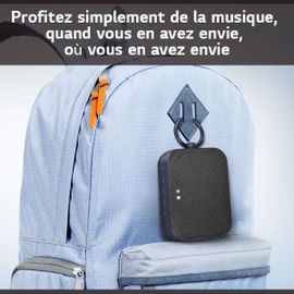 SUBZONAL-Enceinte Portable Bluetooth, 5H, 5W Enceinte Puissante, IPX5, AUX, pour Fêtes,Voyage,Extérieur, XBOOM DXG1