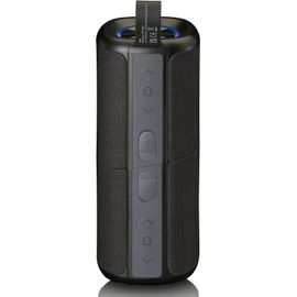 Enceinte Bluetooth Btp-400 - Enceinte Bluetooth 2 En 1 - Tws - 2 X 10 Watts Rms - Son Stéréo Réel - Étanche Divisible (Ipx7),Noir