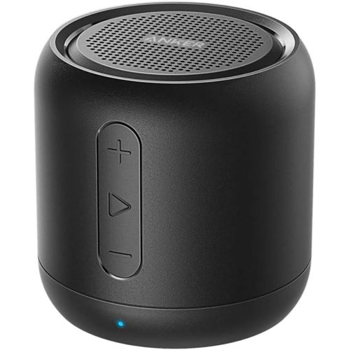 SUBZONAL-soundcore Mini Enceinte Bluetooth - Mini Enceinte Bluetooth Portable avec Autonomie de 15 Heures, Port Micro SD, Micro et Basses Renforcées