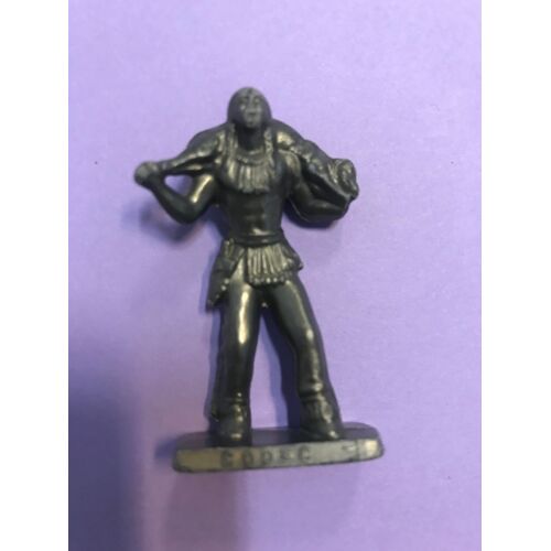 Figurine Indien Peau Rouge Chasseur - Far West - Codec - Mokarex - Café Legal - 5x3,5 Cm