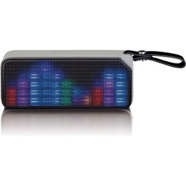 Enceinte Bluetooth Bt-191 - Stéréo Portable - Effet Lumineux Multicolore - Aux,Nfc - Protection Contre Les Projections D'Eau