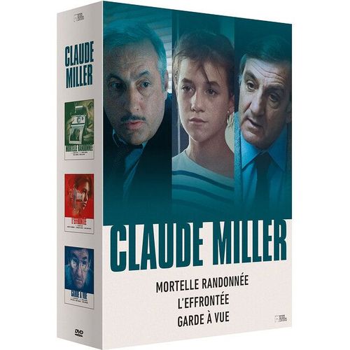 Claude Miller : Garde À Vue + L'effrontée + Mortelle Randonnée - Pack