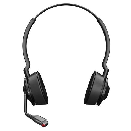 Jabra Engage 55 SE Stereo - Micro-casque - sur-oreille - DECT - sans fil - USB-A via adaptateur DECT - certifié UC