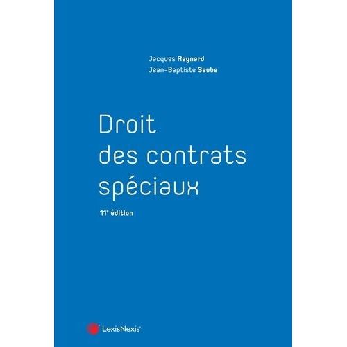 Droit Des Contrats Spéciaux