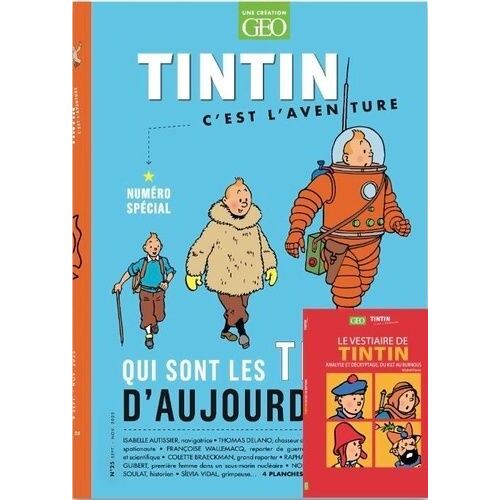 Tintin C'est L'aventure N°25 - Qui Sont Les Tintin D'aujourd'hui ? - Offre Jumelée